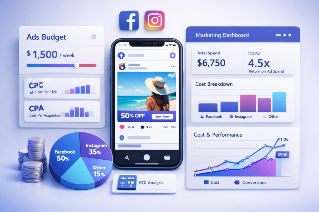 meta ads bütçe ve reklam maliyeti analizi