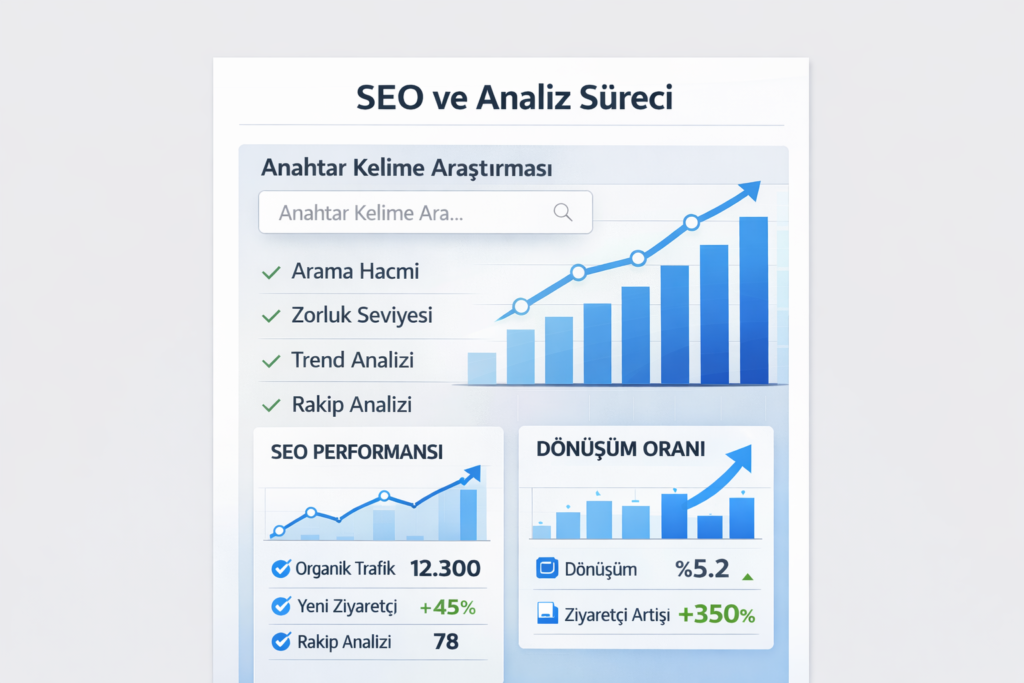 seo analiz ve dijital pazarlama performansı