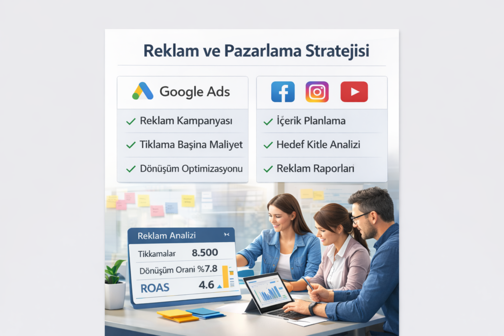 dijital pazarlama ajansı reklam stratejisi