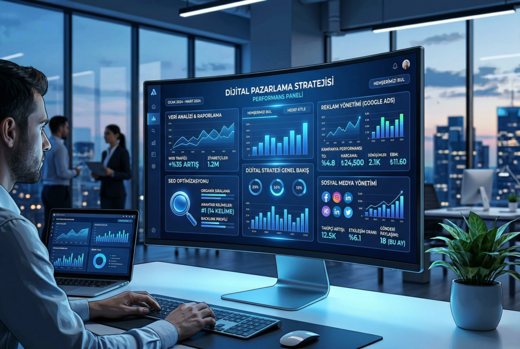 dijital pazarlama seo sosyal medya ve reklam yönetimi