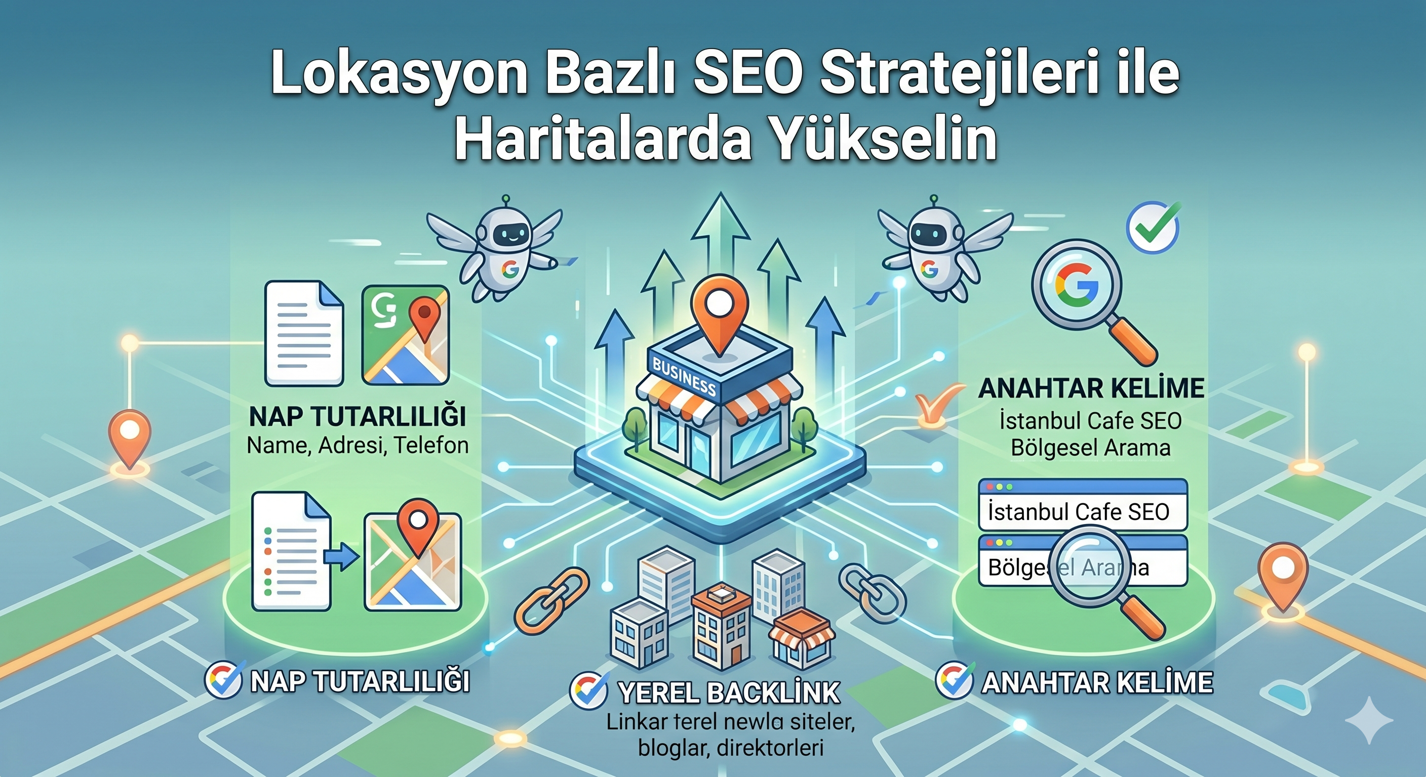 lokasyon bazlı seo stratejileri ile haritalarda yükselin