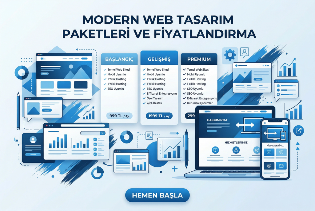 çorlu web tasarım fiyatları ve web sitesi paketleri